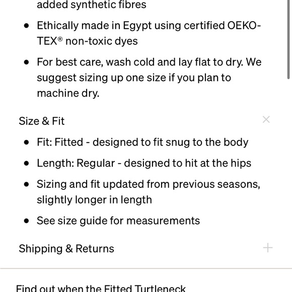 KOTN turtle neck - Picture 6 of 7